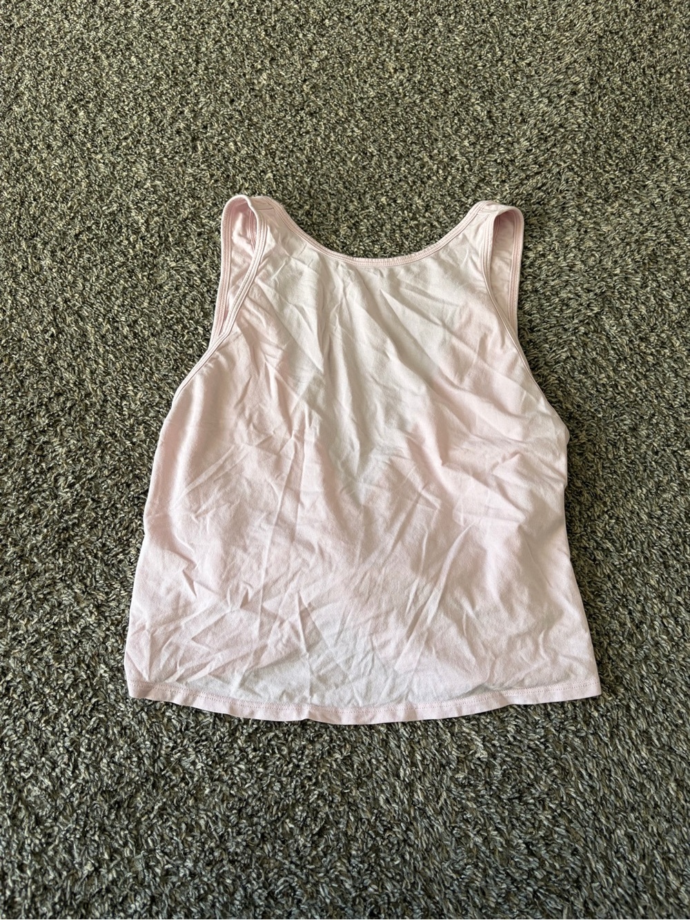 lululemon athletica Light Pink Scoop Neck Tank